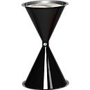 Cendrier sur pied - en plastique recyclable - 6 L - anthracite