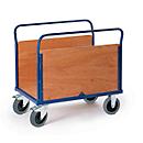 Chariot à 2 ridelles bois, 1000 x 670 mm