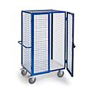 Chariot à armoire avec grille ESD avec serrure à cylindre, 1215 x 800 mm