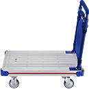 Chariot à plate-forme en aluminium, pliable, capacité de charge 200 kg, poids 9,5 kg