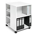 Chariot de bureau, blanc