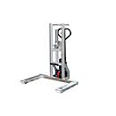 Chariot de levage pour fûts BAUER FHR 600 G, acier, pour fûts jusqu'à 220 l, L 1125 x P 1000 x H 1330 mm, galvanisé