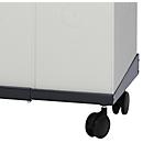 Châssis mobile pour poubelle pré-sélective Karat 2000, réglable 1010-1410 mm