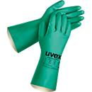 Chemische beschermingshandschoenen uvex profastrong NF34, 12 paar, maat 8