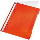 Chemise à lamelles 4191 LEITZ®, format A4, PVC, 25 p., orange