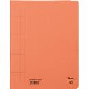 Chemise à lamelles carton bene, format A4, orange