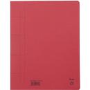 Chemise à lamelles carton bene, format A4, rouge