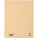 Chemise à trois rabats bene, format A4, chamois