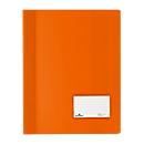 Chemise transparente Premium DURABLE, pour format A4, PVC dur, 25 p., orange