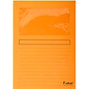 Chemises à fenêtre FOREVER Exacompta, en papier 120 g/m², orange, paquet de 100