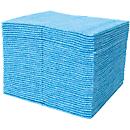 Chiffon de nettoyage WIPEX Spécial FSW, pour l’industrie alimentaire, en feuilles simples, 20 pcs., bleu