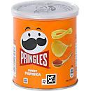 Chips Pringles Sweet Paprika, vegane Kartoffelchips mit Paprika-Geschmack, 12 Dosen mit jeweils 40 g, in Karton