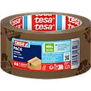 Cinta adhesiva de embalaje tesapack® Eco &amp; Strong, 6 rollos, marrón (impreso)