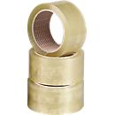 Cinta de embalaje Nopi® Classic 4042, grosor total 52 μ, L 66 m x A 55 mm, rollo ∅ 76 mm, película de polipropileno, transparente, 6 rollos.
