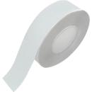 Cinta de señalización de suelos Safety-Floor Permanent, para superficies selladas, An 50 mm x L 33 m, blanco