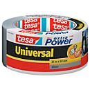 Cinta universal tesa® Extra Power, plata, 25 m