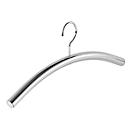 Cintre - métal chromé - L 445 mm - argenté - 4 pièces