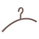 Cintre plastique Rudolf Weber KG Rome, surface anti-salissures, 10 pièces, beige
