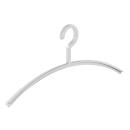 Cintre plastique Rudolf Weber KG Rome, surface anti-salissures, 10 pièces, blanc
