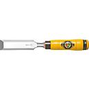 Ciseau de menuisier B.30 mm, hêtre blanc, manche en acier, finition suédoise, KIRSCH