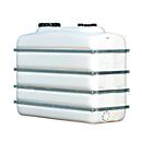 Citerne de stockage compacte, L 2430 x P 1000 x H 1950 mm, 4000 L