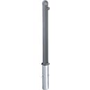 Citytrend bollard, hemisphere, removable, triangular fireman's lock, incl. base cap