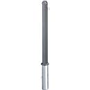 Citytrend bollard, ornamental head, removable, cylinder lock, equally lockable
