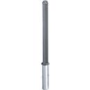 Citytrend bollard, ornamental head, removable, device for half profile cylinder, incl. base bushing