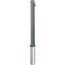 Citytrend bollard, ornamental head, removable, triangular fireman's lock, incl. base cap