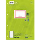 Classeur à anneaux Green Ursus, format A4, quadrillé, 100 feuilles