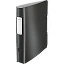 Classeur à levier Active Style LEITZ®, format A4, largeur du dos 65 mm, satin noir