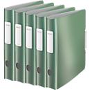 Classeur à levier ActiveStyle LEITZ®, format A4, largeur du dos 65 mm, 5 pièces, vert celadon