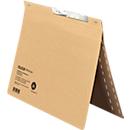 Classeur à levier Falken, format A4, pour jusqu'à 200 feuilles, perforation de la fente, agrafage d'autorité, carton recyclé, ivoire, 50 pièces
