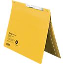Classeur à levier Falken, format A4, pour jusqu'à 200 feuilles, perforation de la fente, agrafage d'autorité, carton recyclé, jaune, 50 pièces
