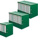 Classeur à levier maX.file protect herlitz, format A4, l. de la tranche 50 mm, 25 pièces, vert