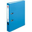 Classeur à levier maX.file protect herlitz, format A4, l. de la tranche 50 mm, bleu-vert