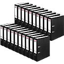 Classeur à levier maX.file protect herlitz, format A4, largeur du dos 80 mm, 20 pièces, noir
