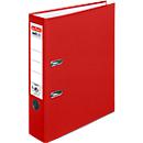 Classeur à levier maX.file protect herlitz, format A4, largeur du dos 80 mm, rouge