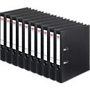 Classeur à levier maX.file protect plus herlitz, format A4, l. de la tranche 50 mm, 10 pièces, noir