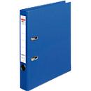 Classeur à levier maX.file protect plus herlitz, format A4, l. de la tranche 50 mm, bleu