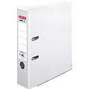 Classeur à levier maX.file protect plus herlitz, format A4, largeur du dos 80 mm, blanc