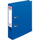 Classeur à levier maX.file protect plus herlitz, format A4, largeur du dos 80 mm, bleu
