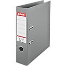 Classeur à levier Nr 1 Power Esselte - PP - A4 - dos 75 mm - étiquette de dos interchangeable - gris