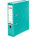 Classeur à levier PP-Color Falken, format A4, largeur du dos 80 mm, 20 pièces, turquoise