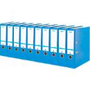 Classeur à levier smart ELBA, format A4, largeur du dos 80 mm, 10 pièces, bleu