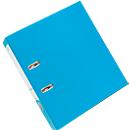 Classeur à levier smart ELBA, format A4, largeur du dos 80 mm, bleu