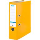 Classeur à levier smart ELBA, format A4, largeur du dos 80 mm, jaune
