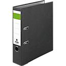 Classeur économique - A4 - dos 80 mm - étiquette dos collée - noir marbré - 20 pièces