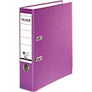 Classeur FALKEN Recycolor, DIN A4, largeur dos 80 mm, violet