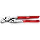 Clé à pince KNIPEX, L 250 mm, largeur de serrage 52 mm, chromée, revêtement plastique, DIN ISO 5743
